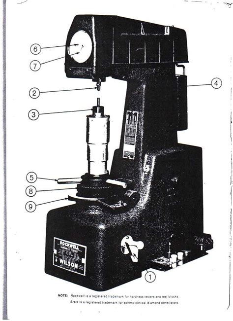 rockwell hardness test manual|wilson rockwell hardness tester instructions.